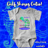 Golfküste Alabama Beach Sonnenschirm Baby Strampler