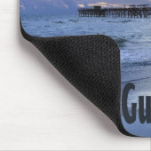 Golfküste Alabama Beach Sunrise Pier Mousepad (Ecke)