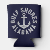 Golfküste, Alabama Dosenkühler (Rückseite)