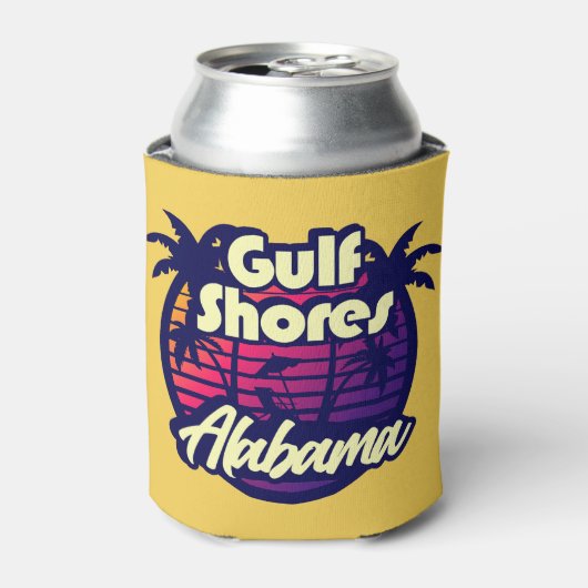Golfküste Alabama Dosenkühler (Kanne Vorderseite)