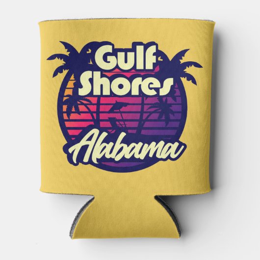 Golfküste Alabama Dosenkühler (Vorderseite)