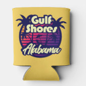 Golfküste Alabama Dosenkühler (Rückseite)