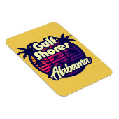 Golfküste Alabama Magnet (Rechte Seite)