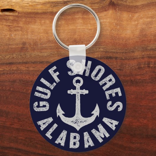 Golfküste, Alabama Schlüsselanhänger (Vorderseite)