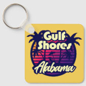 Golfküste Alabama Schlüsselanhänger (Vorderseite)