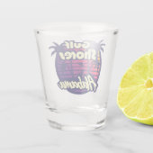 Golfküste Alabama Schnapsglas (Rückseite)