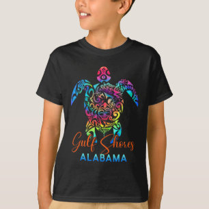 Golfküste Alabama Sea Turtle Family Vacation Sum T-Shirt
