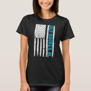 Golfküste Alabama Souvenirs Männer Fahne T-Shirt