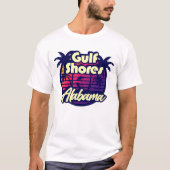 Golfküste Alabama T-Shirt (Vorderseite)