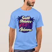 Golfküste Alabama T-Shirt (Vorderseite)