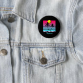 Golfküste Alabama Urlaub Geschenk Button (Beispiel)