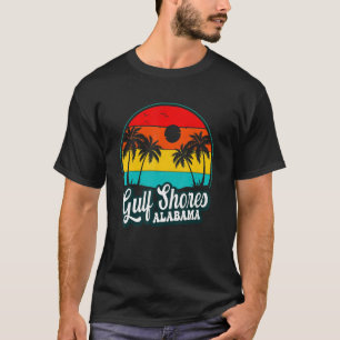 Golfküste Alabama Urlaub Sommerreise Souveni T-Shirt