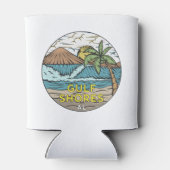 Golfküste Alabama Vintag Dosenkühler (Rückseite)