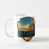 Golfküste, Alabama | VINTAG Kaffeetasse (Links)