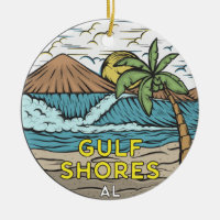 Golfküste Alabama Vintag