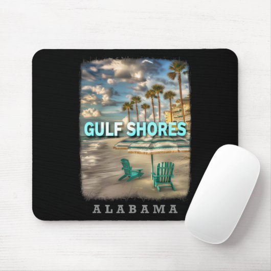Golfküste Alabyma Al Beach Paradise Sd667 Mousepad (Mit Mouse)