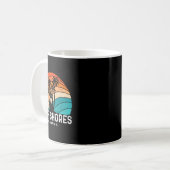 Golfküste Alabyma Palm Tree Beach Souvenir Kaffeetasse (Vorderseite Links)