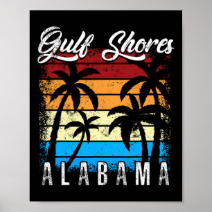 Golfküste Alabyma Sy und Salty Al Gear Souvenir Poster