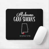 Golfküste Alabyma Urlaub Zielort Mousepad (Mit Mouse)