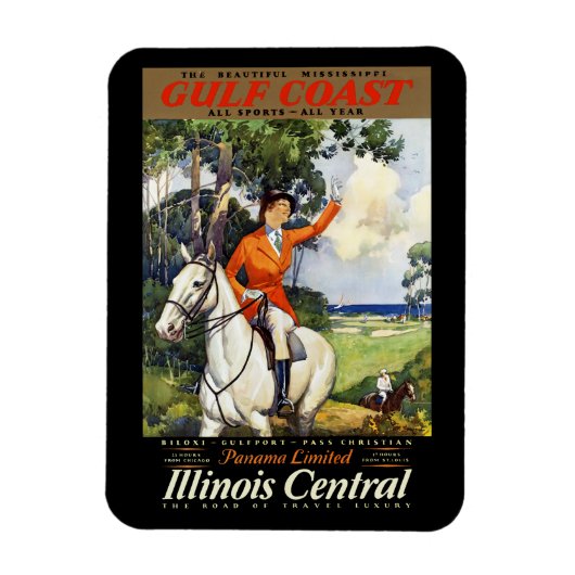 Golfküste ~ Panama Limited Magnet (Vertikal)