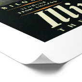 Golfküste Poster (Ecke)