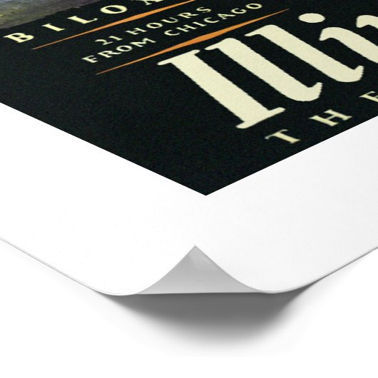 Golfküste Poster (Ecke)