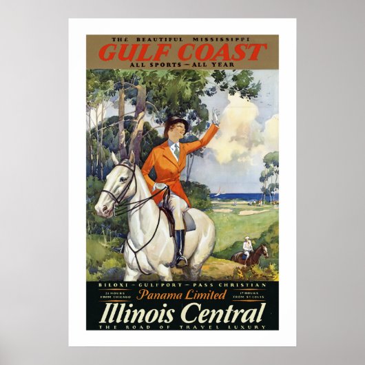 Golfküste Poster (Vorne)