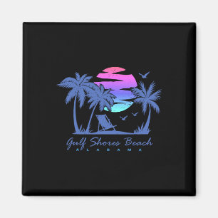Golfküste Strand Alabama Frühlingsferien Urlaub Tr Magnet