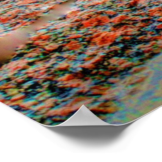 Golfküste von Texas Poster (Ecke)