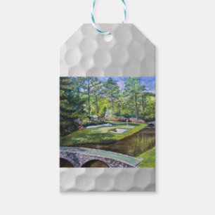 Golflandmalerei Geschenkanhänger