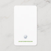 Golflehrer | Best Sports Visitenkarte (Rückseite)