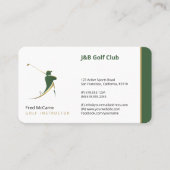 Golflehrer | Best Sports Visitenkarte (Vorderseite)
