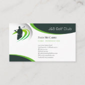 Golflehrer | Best Sports Visitenkarte (Vorderseite)