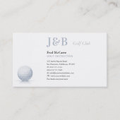 Golflehrer | Bester Club Visitenkarte (Vorderseite)