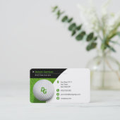 Golflehrer | Master Sport Visitenkarte (Stehend Vorderseite)