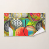 Golfliebhaber Badhandtuch Set (Handtuch)