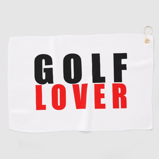 Golfliebhaber Golfhandtuch (Horizontal)