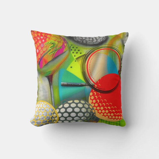 Golfliebhaber Kissen (Vorderseite)