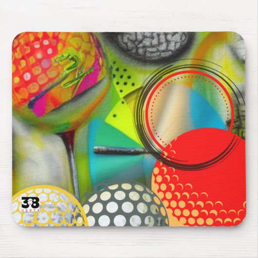 Golfliebhaber Mousepad (Vorne)