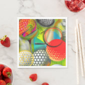 Golfliebhaber Serviette (Beispiel)