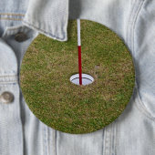 Golfloch Button (Beispiel)