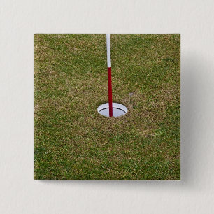Golfloch Button