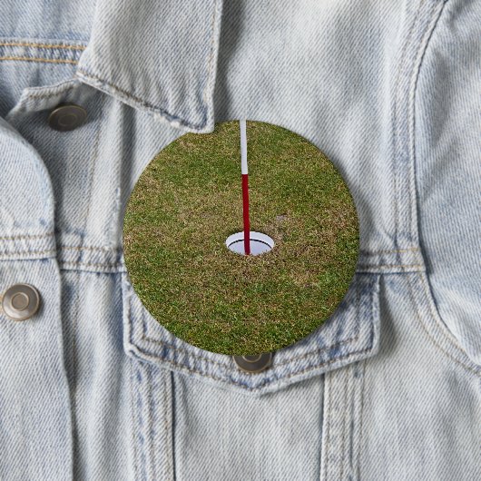 Golfloch Button (Beispiel)