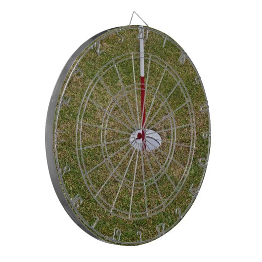 Golfloch Dartscheibe (Vorderseite Links)