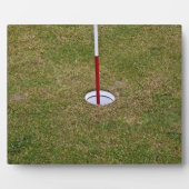 Golfloch Fotoplatte (Vorderseite)