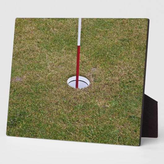 Golfloch Fotoplatte (Seite)