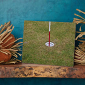 Golfloch Fotoplatte (Seite)