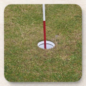 Golfloch Getränkeuntersetzer (Vorderseite)