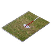 Golfloch Notizblock (Linke Seite)