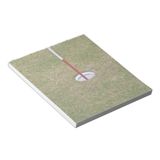 Golfloch Notizblock (angewinkelt)